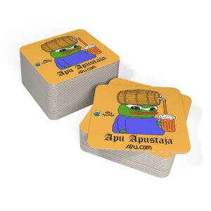 Apu Coasters Design 4 (50, 100 pcs)